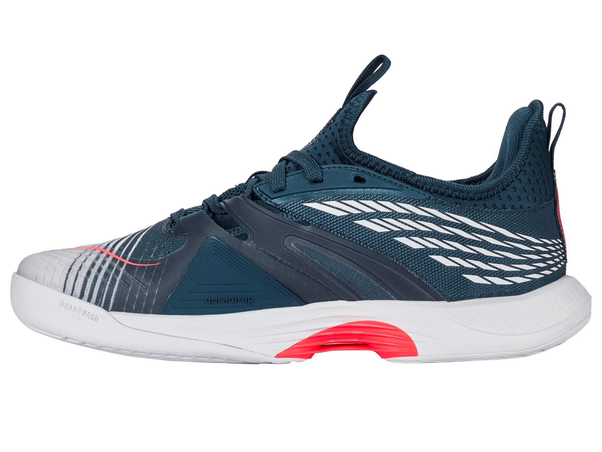 07392 - 129 - M | SPEEDTRAC | WHITE/STARGAZER/NEON BLAZE - K - Swiss US - FOOTWEAR