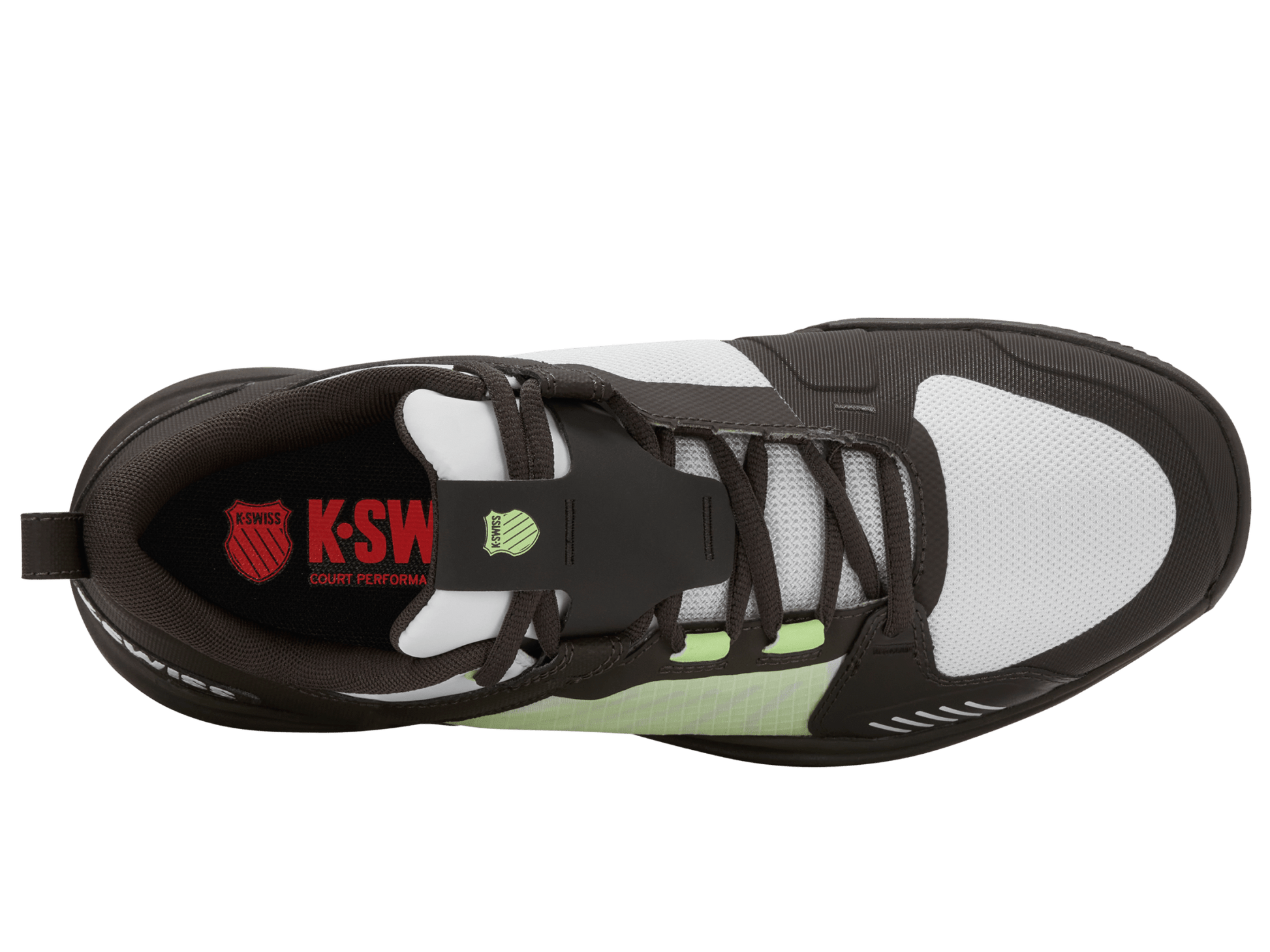 07395 - 064 - M | ULTRASHOT TEAM | BLACK/WHITE/SOFT NEON GREEN - K - Swiss US - FOOTWEAR