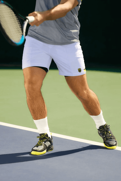 07395-071-M | ULTRASHOT TEAM | BLACK/DARK SHADOW/TENNIS YELLOW - K-Swiss US - FOOTWEAR