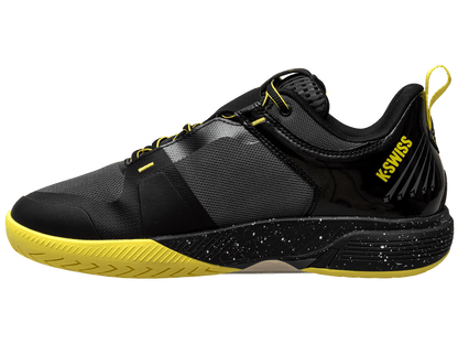 07395-071-M | ULTRASHOT TEAM | BLACK/DARK SHADOW/TENNIS YELLOW - K-Swiss US - FOOTWEAR