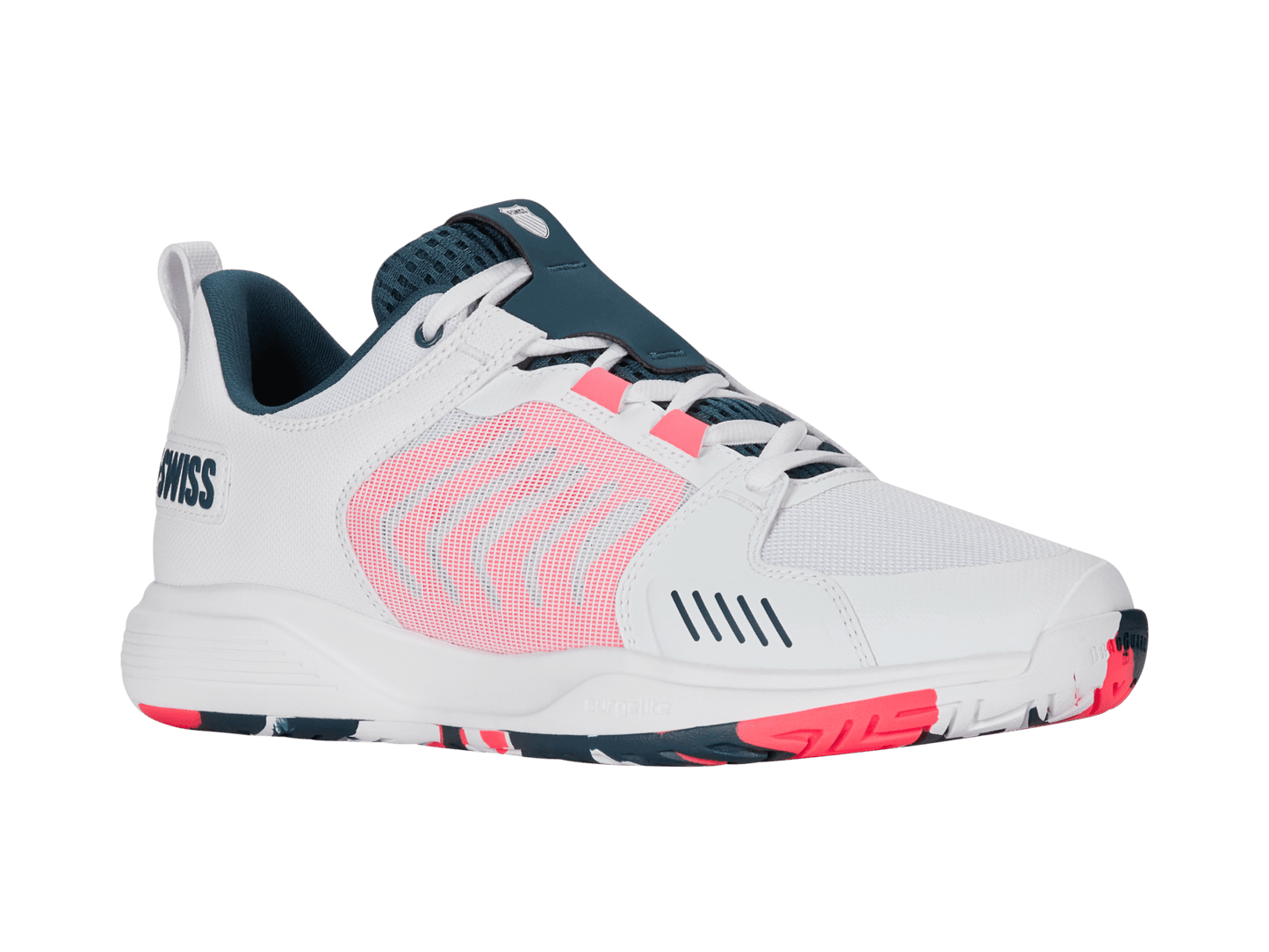 07395 - 129 - M | ULTRASHOT TEAM | WHITE/STARGAZER/NEON BLAZE - K - Swiss US - FOOTWEAR