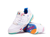 07911-191-M | ROWING BLAZERS X K-SWISS SI-18 PREMIER | WHITE/FRENCH BLUE/FANDANGO PINK
