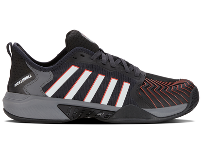 07916-073-M | PICKLEBALL SUPREME | JET BLACK/STEEL GRAY/SPICY ORANGE