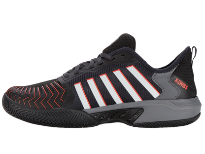 07916-073-M | PICKLEBALL SUPREME | JET BLACK/STEEL GRAY/SPICY ORANGE