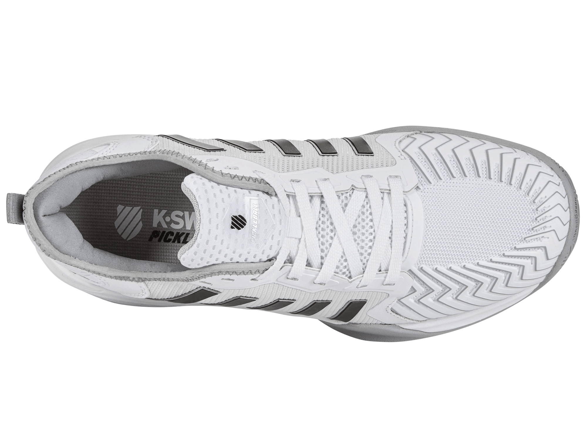 07916-162-M | PICKLEBALL SUPREME | WHITE/HIGH-RISE/BLACK - K-Swiss