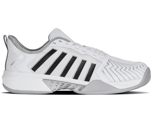 07916 - 162 - M | PICKLEBALL SUPREME | WHITE/HIGH - RISE/BLACK - K - Swiss US - FOOTWEAR
