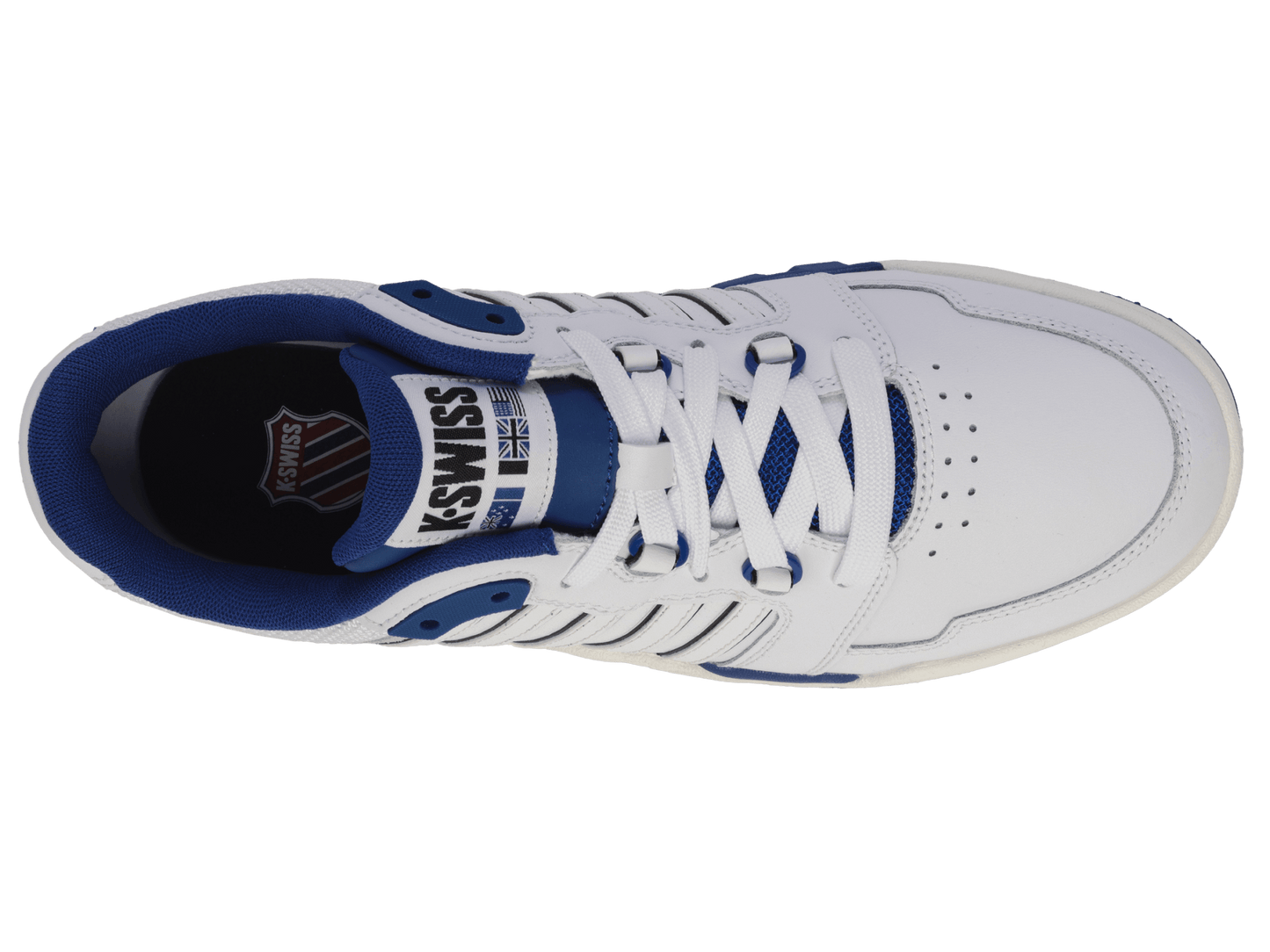 08531 - 114 - M | SI - 18 RIVAL | WHITE/BLUE/BLACK - K - Swiss US - FOOTWEAR