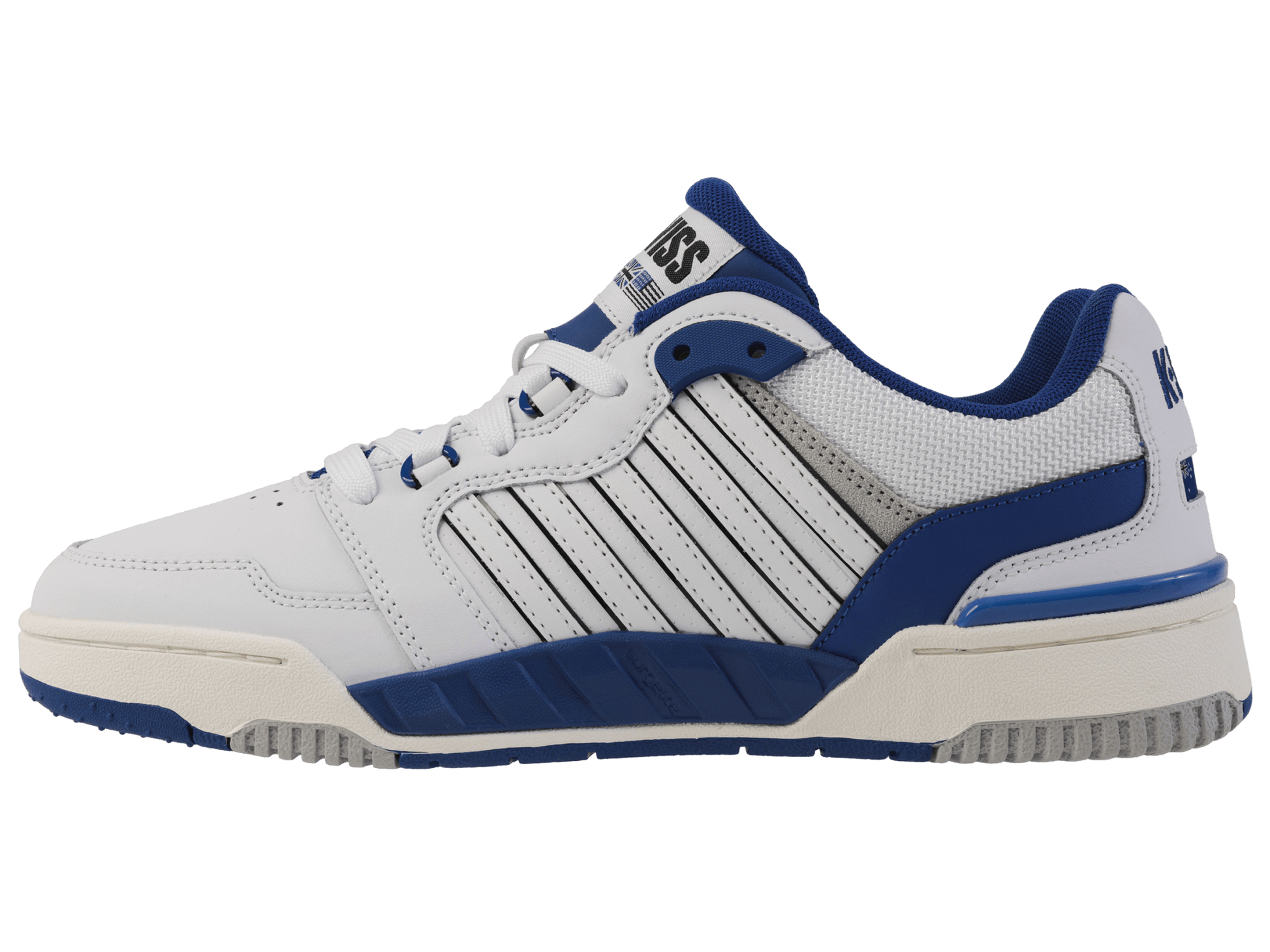 08531 - 114 - M | SI - 18 RIVAL | WHITE/BLUE/BLACK - K - Swiss US - FOOTWEAR