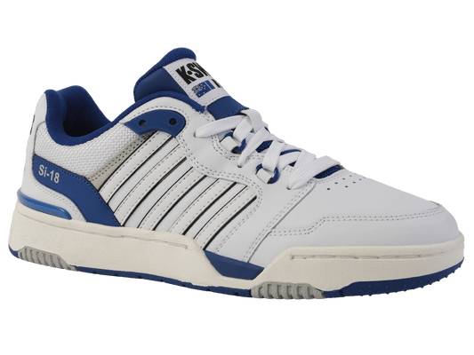 08531 - 114 - M | SI - 18 RIVAL | WHITE/BLUE/BLACK - K - Swiss US - FOOTWEAR