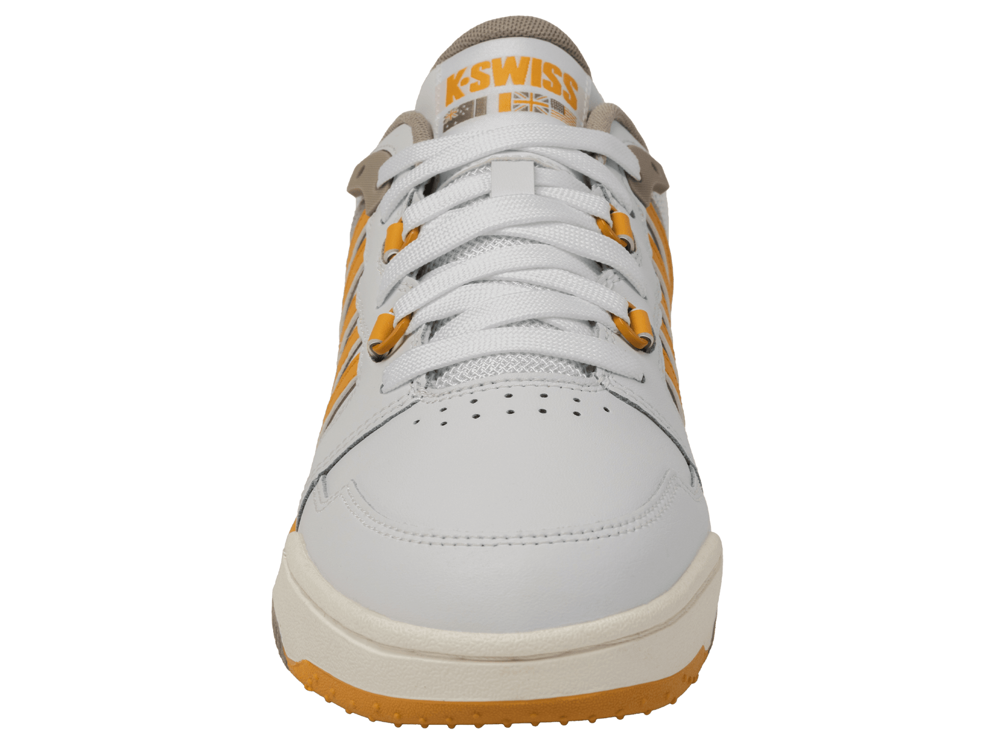 08531 - 124 - M | SI - 18 RIVAL | WHITE/TAUPE/JURASSIC GOLD/SNOW WHITE - K - Swiss US - FOOTWEAR