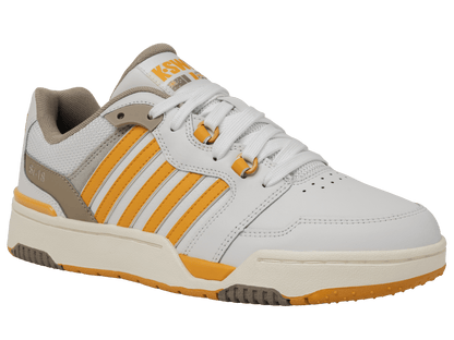 08531 - 124 - M | SI - 18 RIVAL | WHITE/TAUPE/JURASSIC GOLD/SNOW WHITE - K - Swiss US - FOOTWEAR