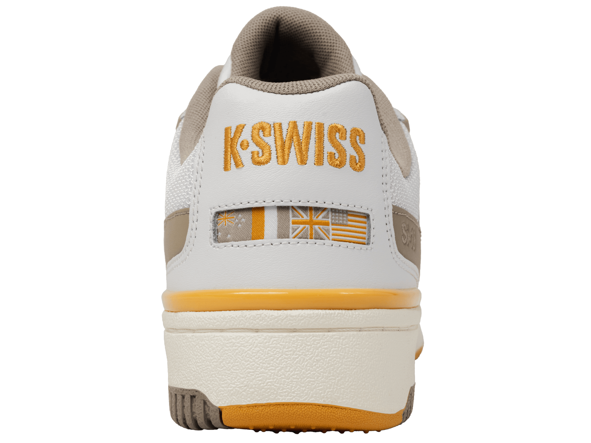 08531 - 124 - M | SI - 18 RIVAL | WHITE/TAUPE/JURASSIC GOLD/SNOW WHITE - K - Swiss US - FOOTWEAR