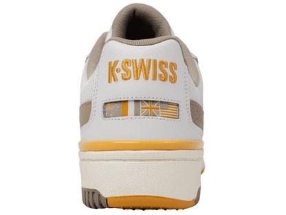 08531 - 124 - M | SI - 18 RIVAL | WHITE/TAUPE/JURASSIC GOLD/SNOW WHITE - K - Swiss US - FOOTWEAR
