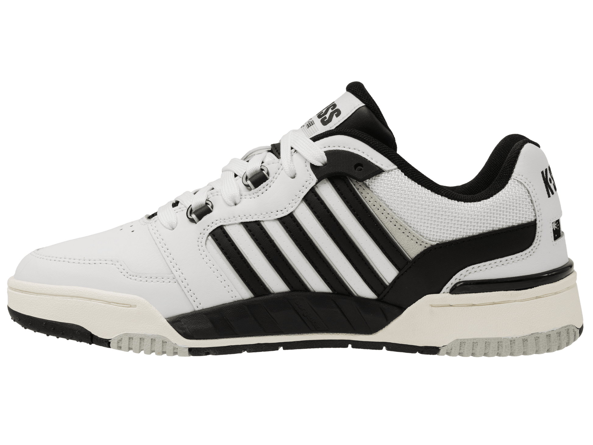 08531 - 144 - M | SI - 18 RIVAL | WHITE/GRAY/BLACK - K - Swiss US - FOOTWEAR