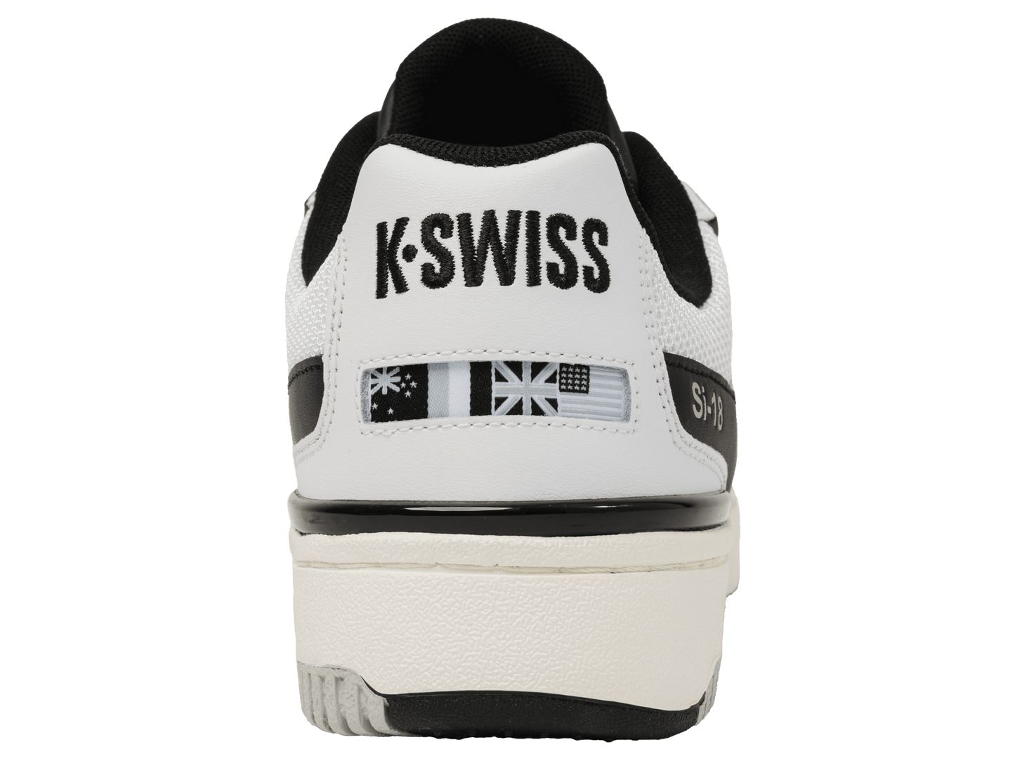 08531 - 144 - M | SI - 18 RIVAL | WHITE/GRAY/BLACK - K - Swiss US - FOOTWEAR