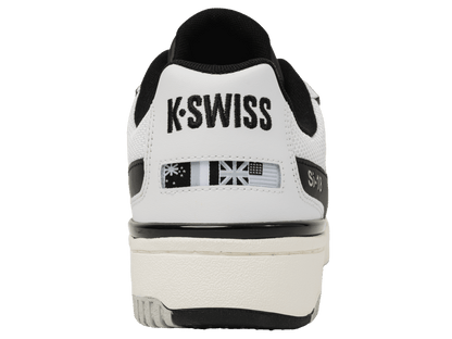 08531 - 144 - M | SI - 18 RIVAL | WHITE/GRAY/BLACK - K - Swiss US - FOOTWEAR