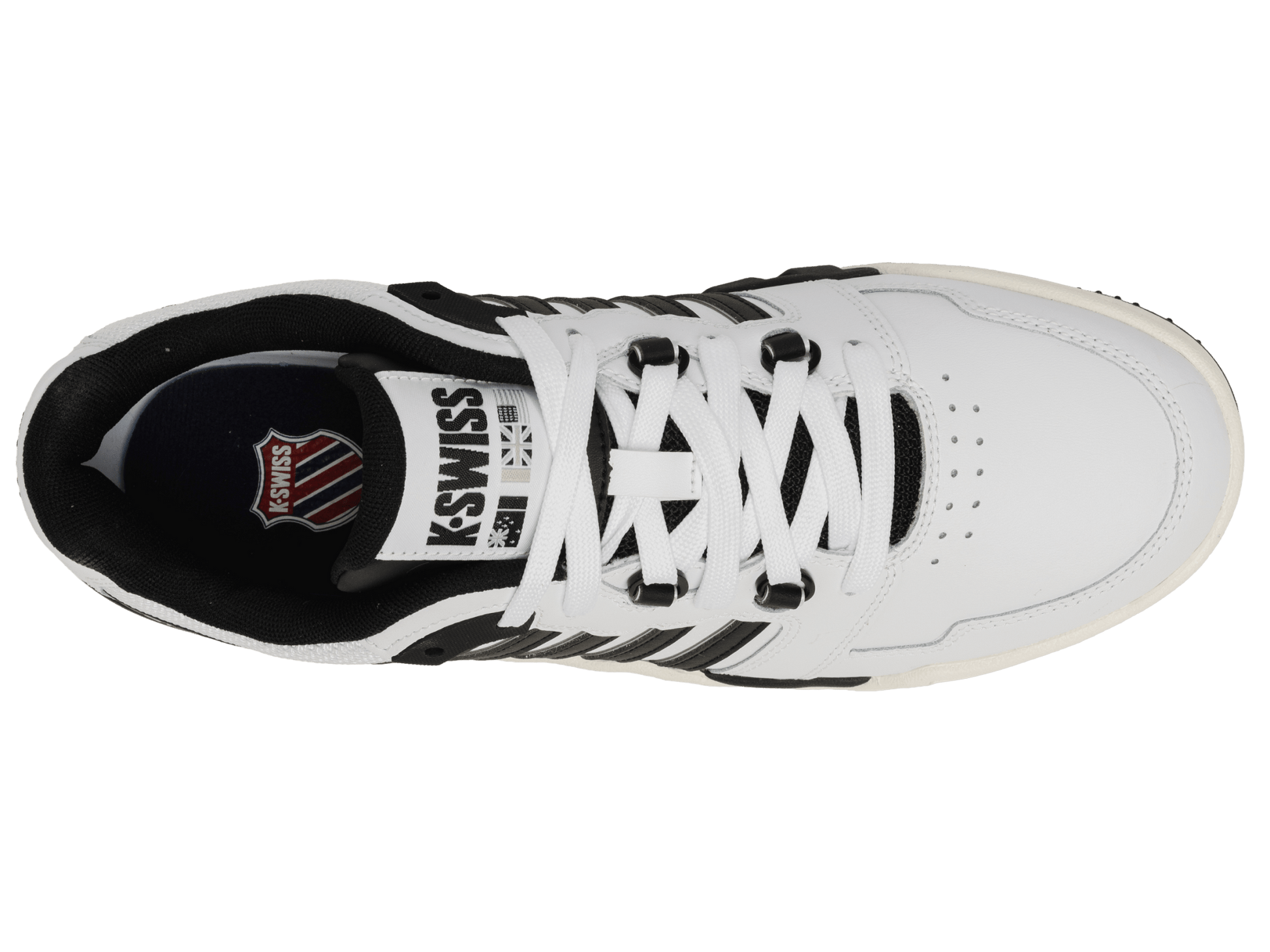 08531 - 144 - M | SI - 18 RIVAL | WHITE/GRAY/BLACK - K - Swiss US - FOOTWEAR