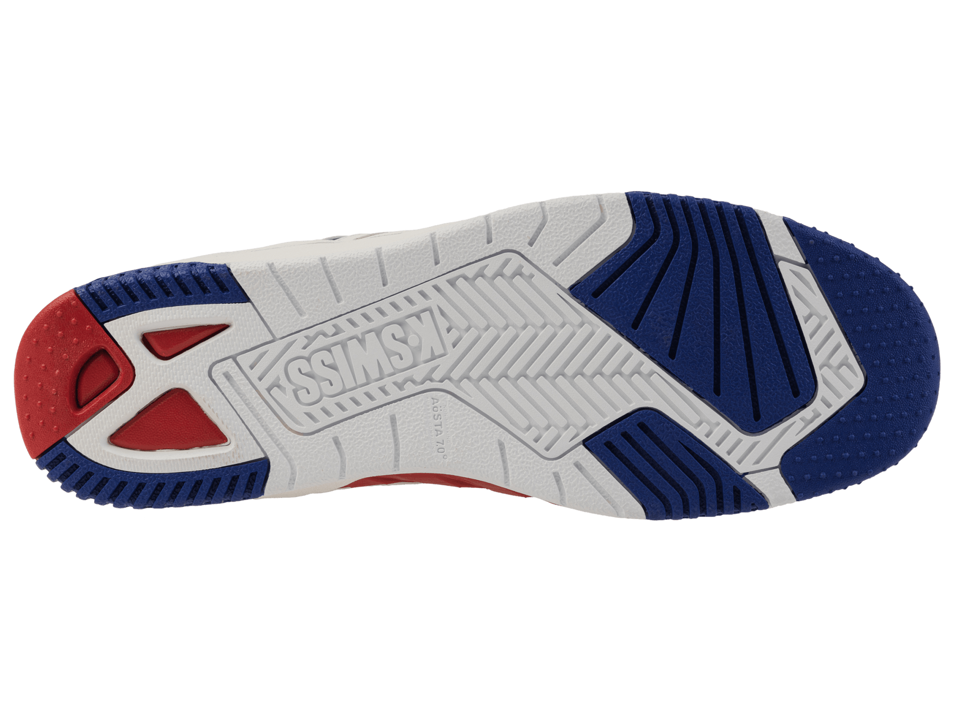 08531 - 172 - M | SI - 18 RIVAL | SNOW WHITE/NAVY/RED - K - Swiss US - FOOTWEAR