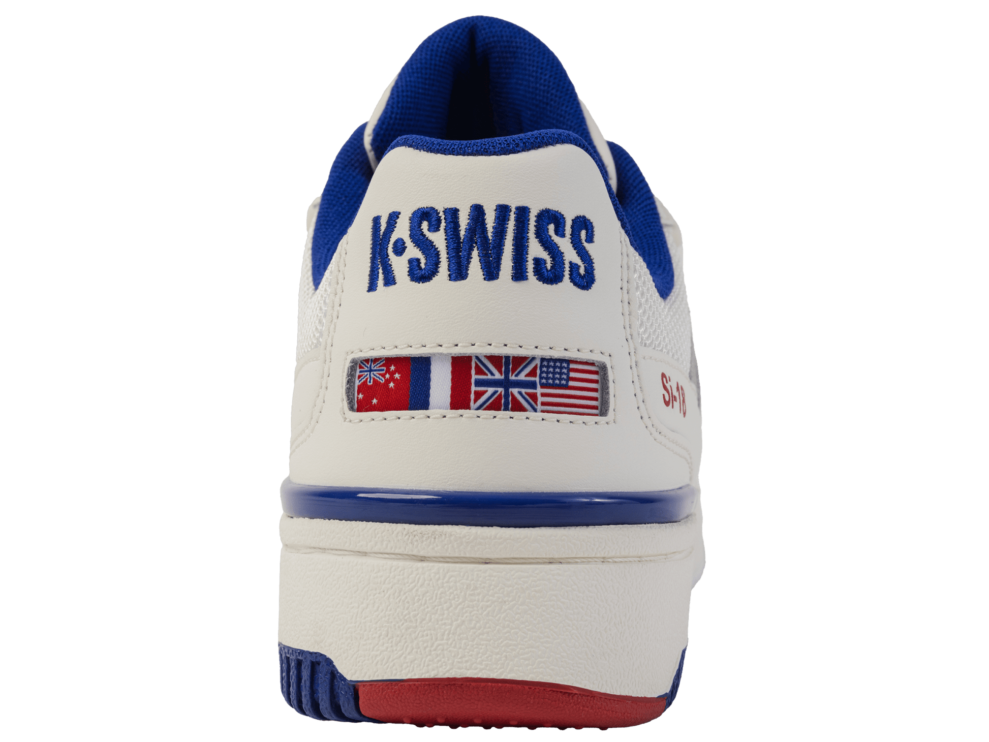08531 - 172 - M | SI - 18 RIVAL | SNOW WHITE/NAVY/RED - K - Swiss US - FOOTWEAR