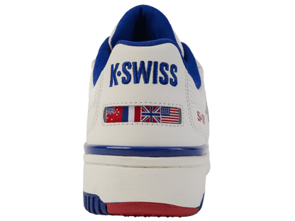 08531 - 172 - M | SI - 18 RIVAL | SNOW WHITE/NAVY/RED - K - Swiss US - FOOTWEAR