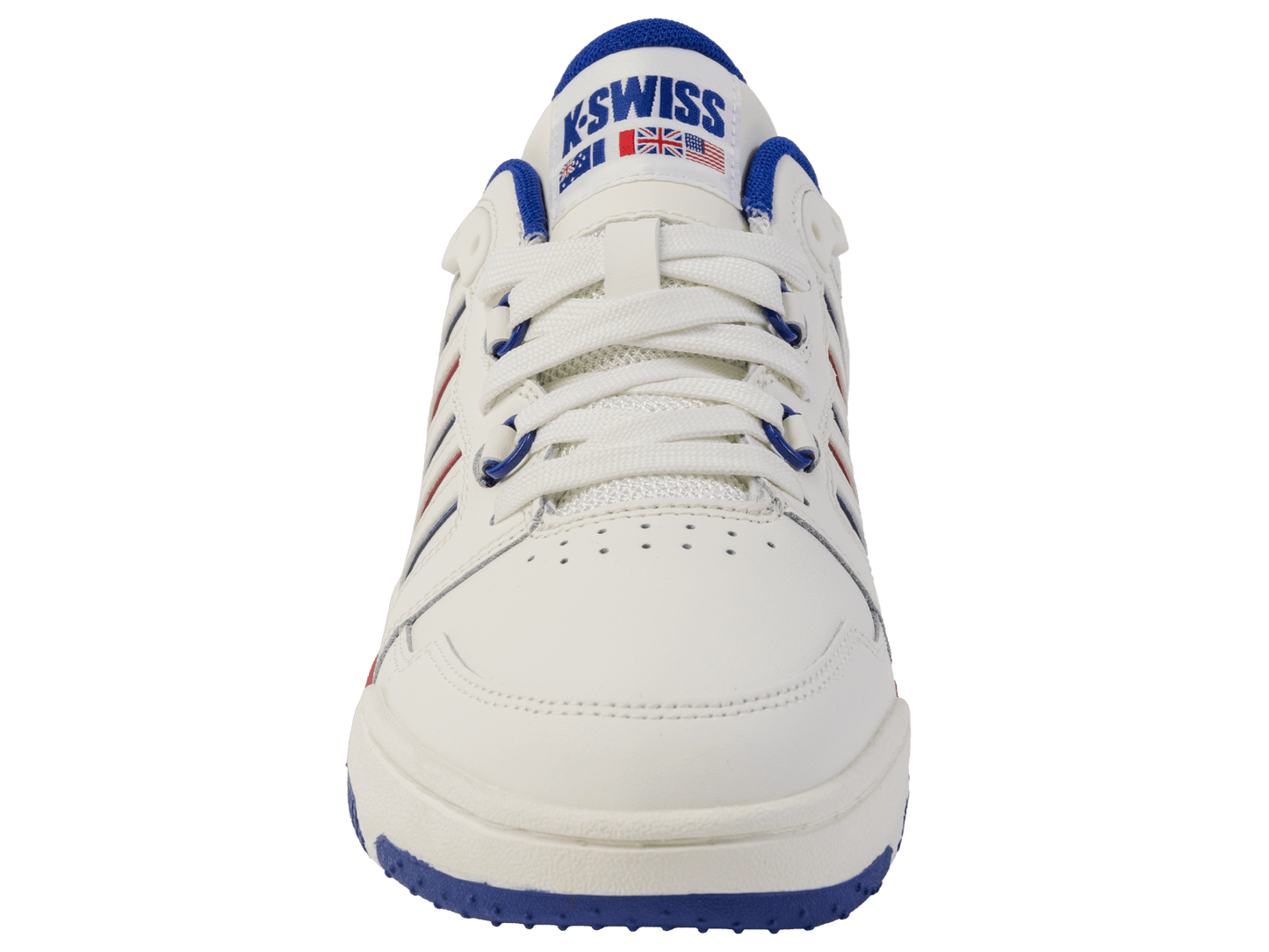 08531 - 172 - M | SI - 18 RIVAL | SNOW WHITE/NAVY/RED - K - Swiss US - FOOTWEAR
