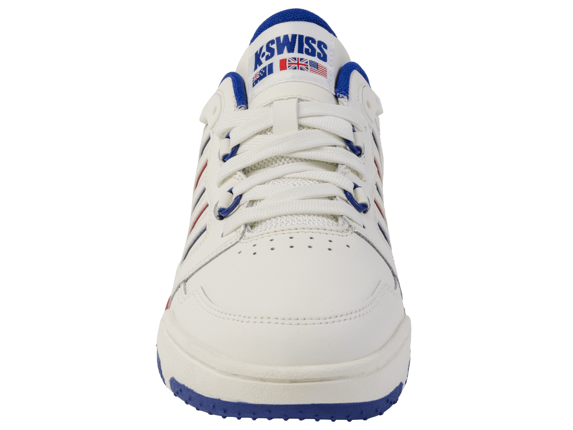 08531 - 172 - M | SI - 18 RIVAL | SNOW WHITE/NAVY/RED - K - Swiss US - FOOTWEAR