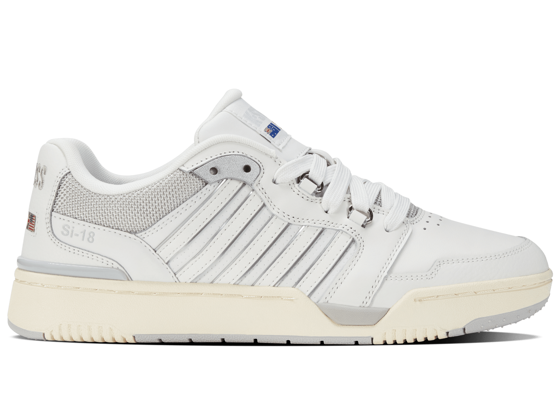08531 - 182 - M | SI - 18 RIVAL | BLANC DE BLANC/GRAY VIOLET/ANTIQUE WHITE - K - Swiss US - FOOTWEAR