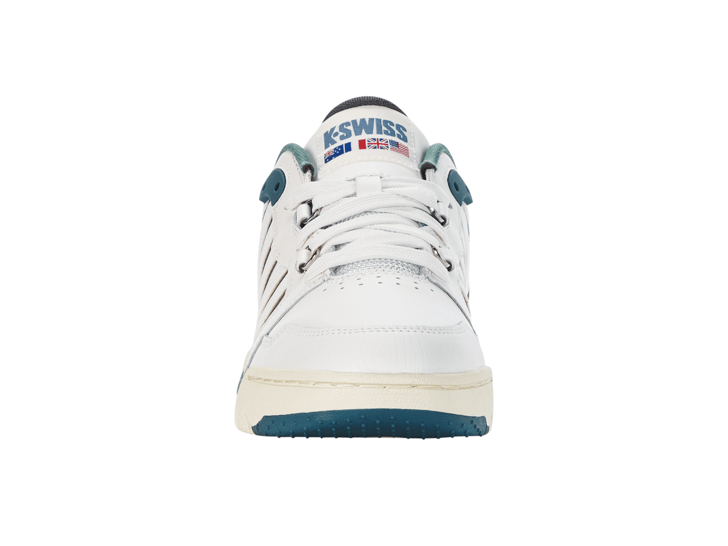 08531-197-M | SI-18 RIVAL | BRILLIANT WHITE/ASHLEIGH BLUE/BERYL GREEN - K-Swiss US - FOOTWEAR