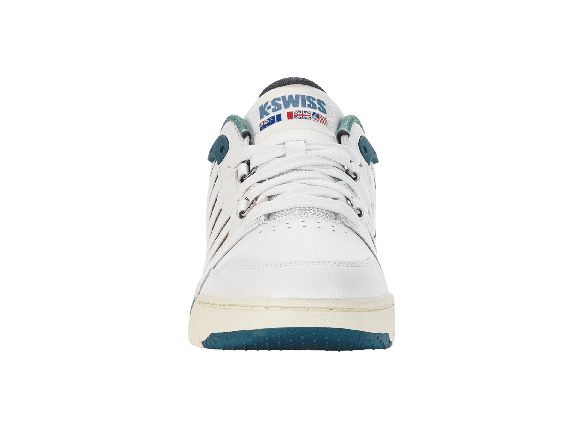 08531-197-M | SI-18 RIVAL | BRILLIANT WHITE/ASHLEIGH BLUE/BERYL GREEN - K-Swiss US - FOOTWEAR