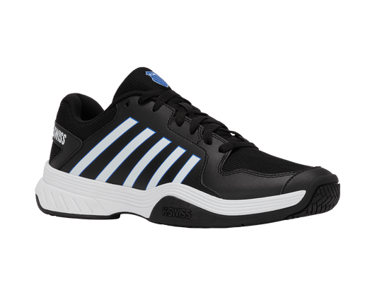 08552 - 072 - M | COURT EXPRESS PICKLEBALL | BLACK/WHITE/DAZZLING BLUE - K - Swiss US - FOOTWEAR