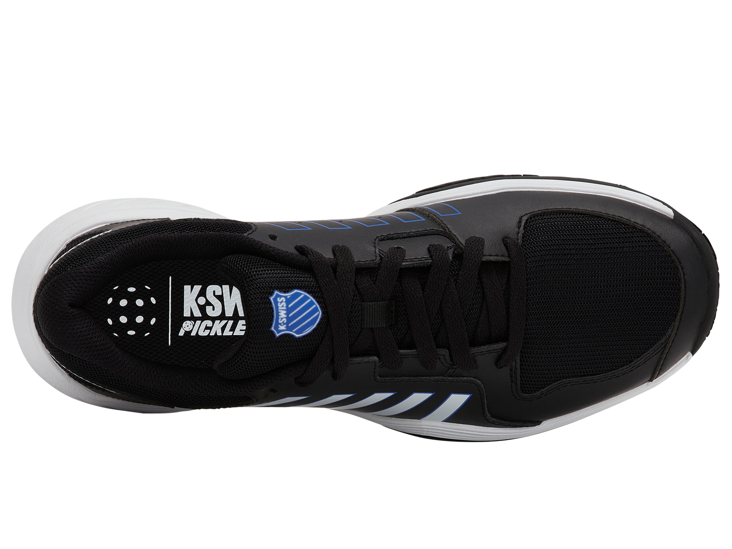 08552-072-M | COURT EXPRESS PICKLEBALL | BLACK/WHITE/DAZZLING BLUE