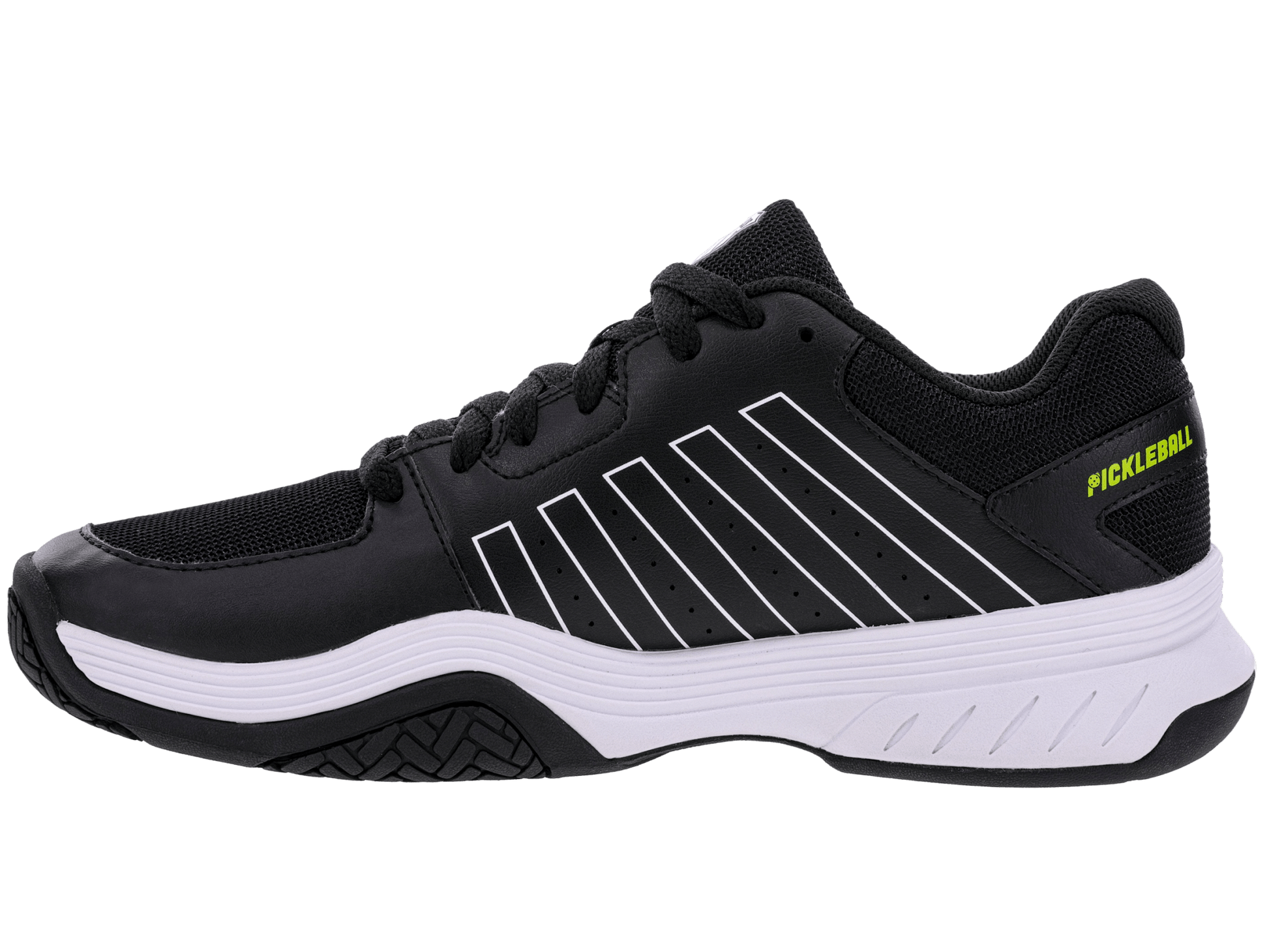 08552 - 099 - M | COURT EXPRESS PICKLEBALL | BLK/WHT/EVE PRMRS - K - Swiss US - FOOTWEAR