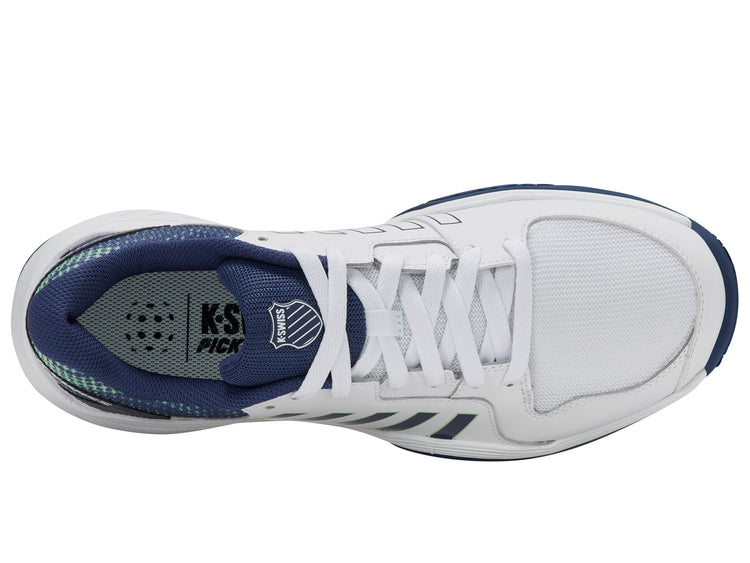 08552-185-M | COURT EXPRESS PICKLEBALL | WHITE/OCEANA/PATINA GREEN