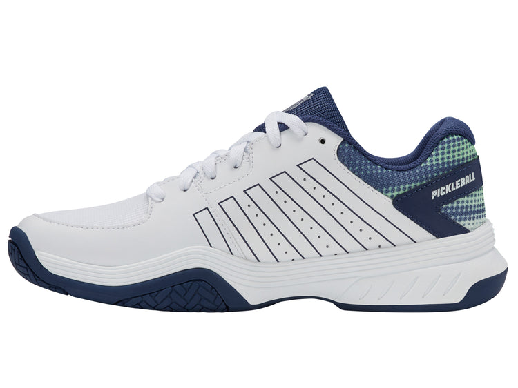 08552-185-M | COURT EXPRESS PICKLEBALL | WHITE/OCEANA/PATINA GREEN