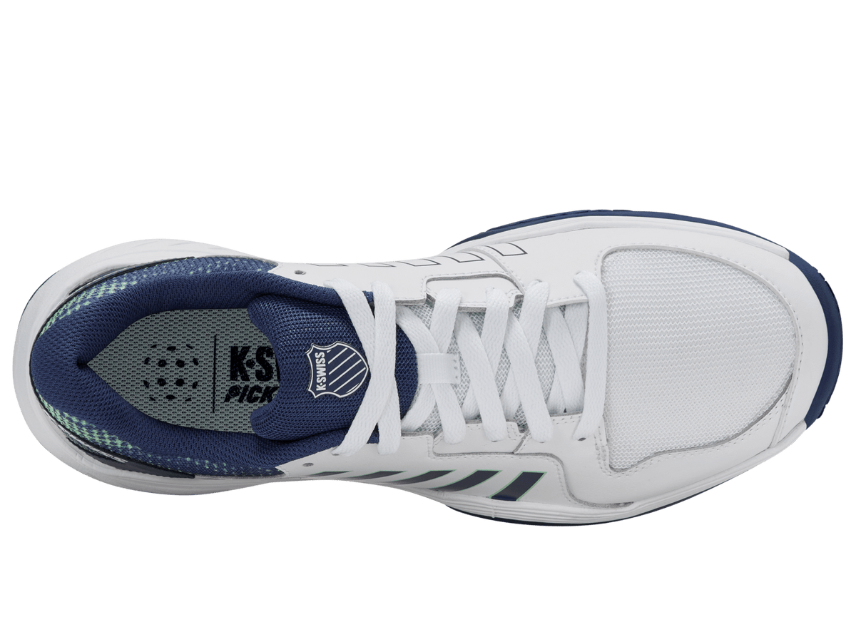 08552-185-M | COURT EXPRESS PICKLEBALL | WHITE/OCEANA/PATINA GREEN