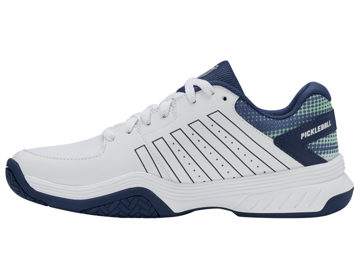 08552-185-M | COURT EXPRESS PICKLEBALL | WHITE/OCEANA/PATINA GREEN
