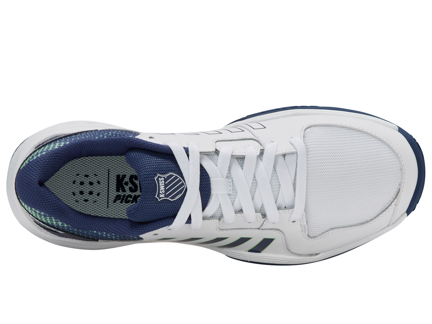 08552-185-M | COURT EXPRESS PICKLEBALL | WHITE/OCEANA/PATINA GREEN