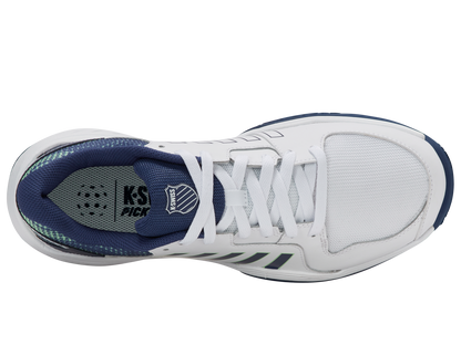 08552-185-M | COURT EXPRESS PICKLEBALL | WHITE/OCEANA/PATINA GREEN