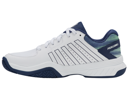 08552-185-M | COURT EXPRESS PICKLEBALL | WHITE/OCEANA/PATINA GREEN