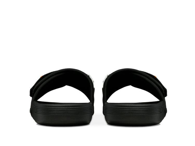 08716-073-M | STRAP SANDAL X MCLAREN | BLACK/PAPAYA