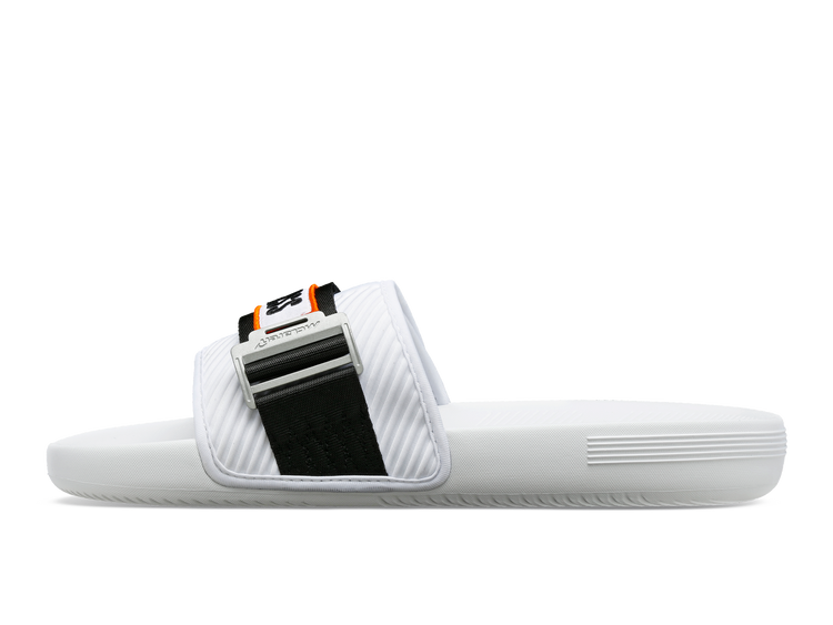 08716-102-M | STRAP SANDAL X MCLAREN | WHITE /BLACK /PAPAYA