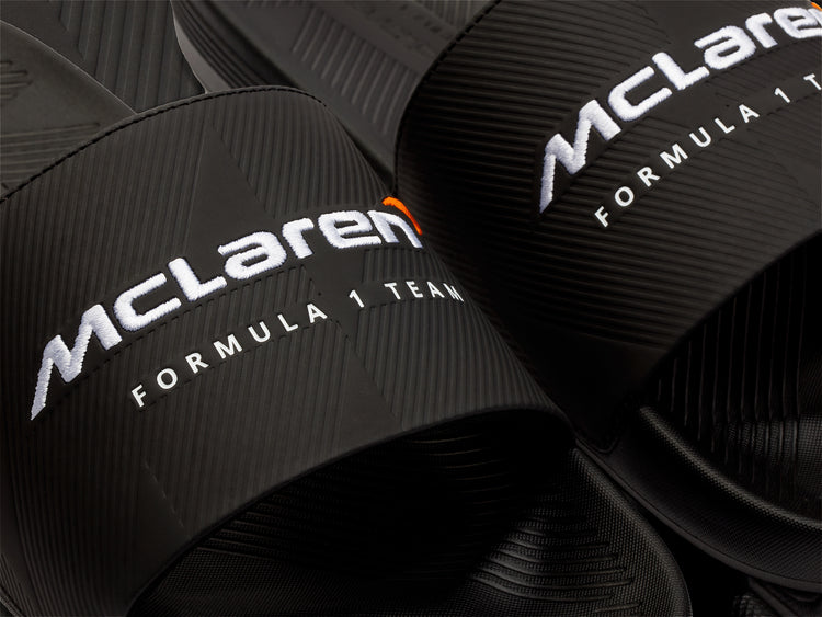 08717-008-M | SLIDE SANDAL X MCLAREN F1 TEAM | BLACK