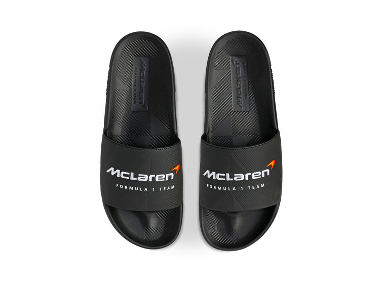 08717-008-M | SLIDE SANDAL X MCLAREN F1 TEAM | BLACK