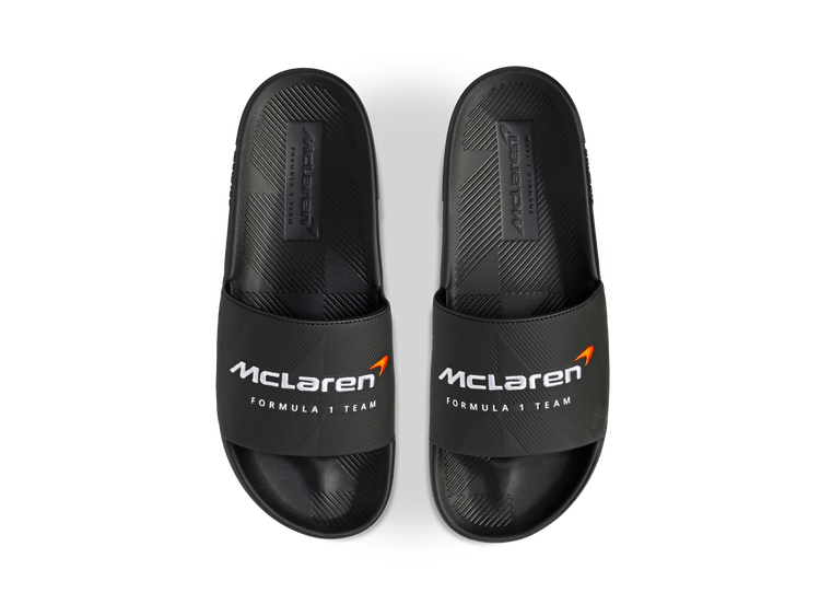 08717-008-M | SLIDE SANDAL X MCLAREN | BLACK