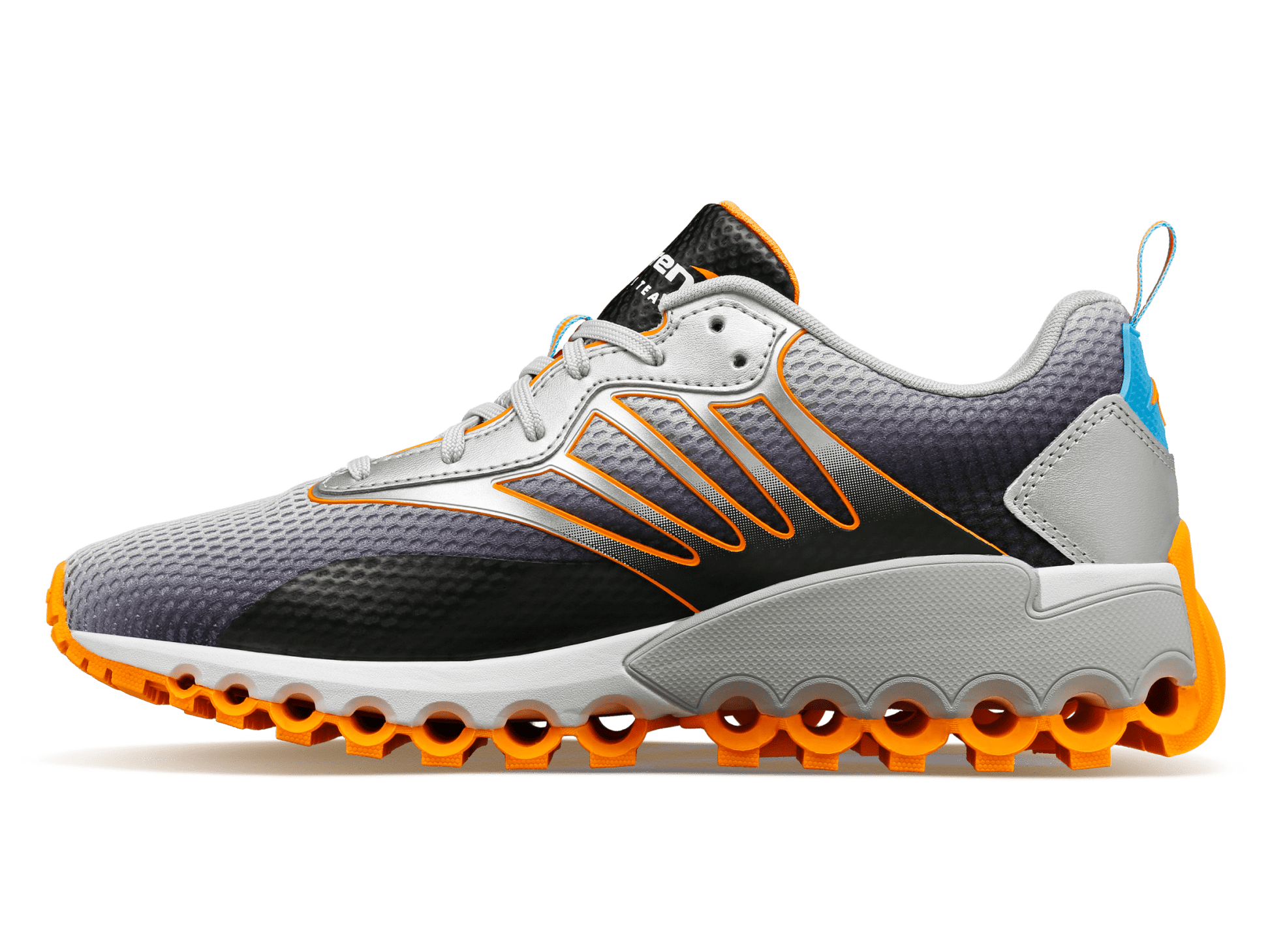 08719-088-M | TUBES SPORT X MCLAREN F1 TEAM | GRAY/BLACK/PAPAYA - K-Swiss US - FOOTWEAR