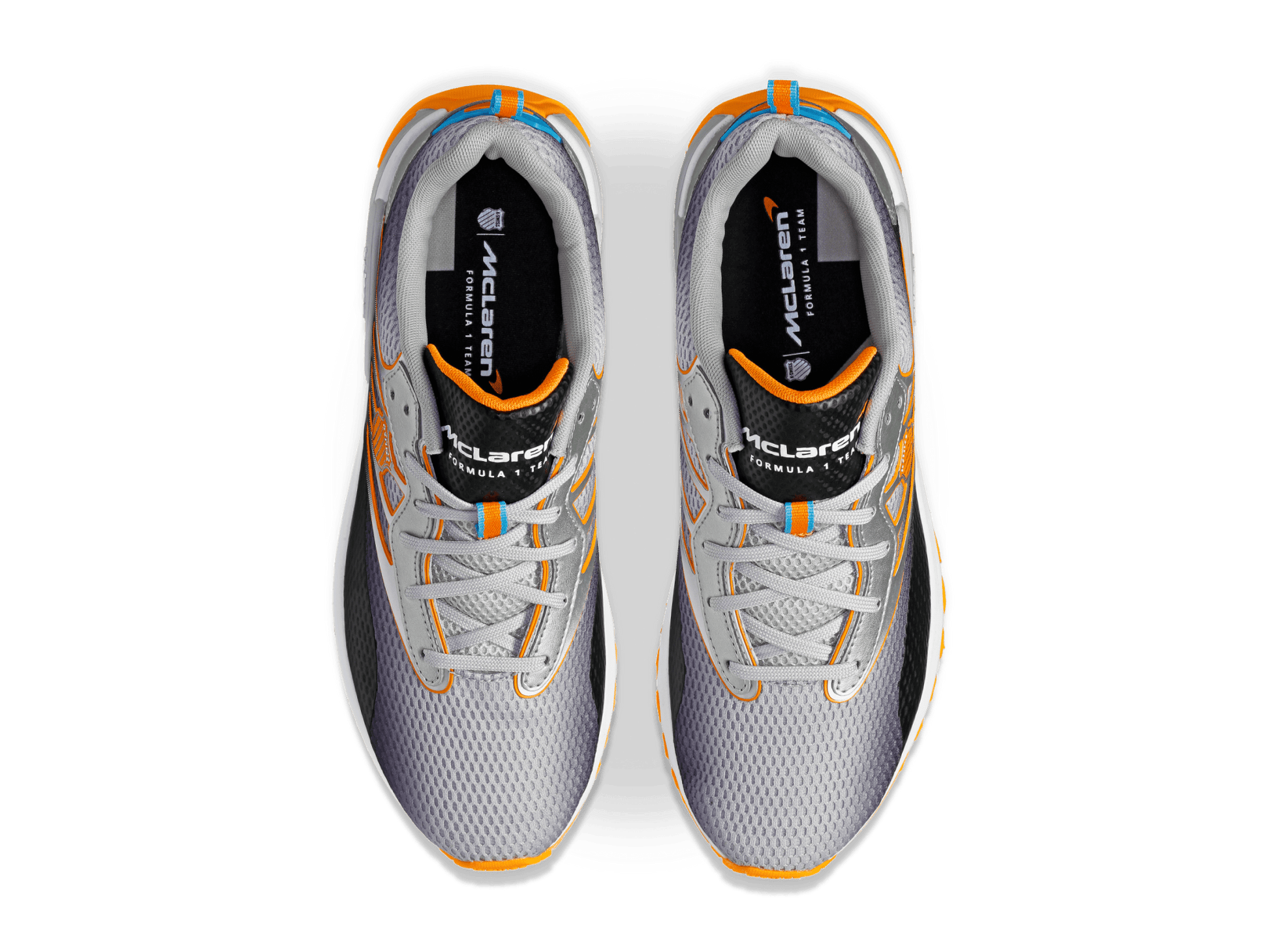 08719-088-M | TUBES SPORT X MCLAREN F1 TEAM | GRAY/BLACK/PAPAYA - K-Swiss US - FOOTWEAR