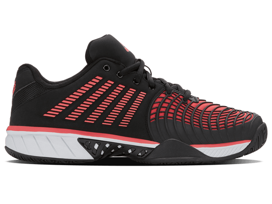 08900 - 074 - M | EXPRESS LIGHT 3 PADEL | BLACK/MICRO CHIP/NEON LAVA - K - Swiss US - FOOTWEAR
