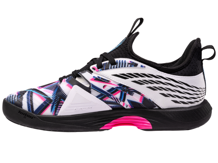 08912-940-M | SPEEDTRAC PADEL | WHITE/BLACK/NEON PINK