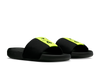 08951-071-M | SLIDE SANDAL LN X MCLAREN F1 TEAM | BLACK/SAFETY YELLOW