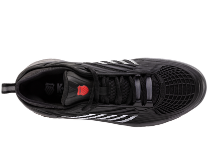 09071-038-M | HYPERCOURT SUPREME 2 | BLACK/STEEL GRAY/FIREY RED